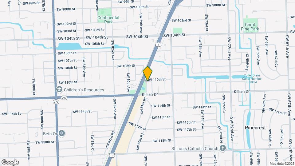 11013 SW 79th Ave Mapa y Detalles de la Ubicación