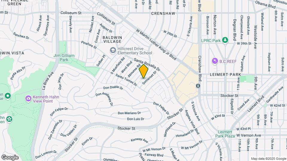 4167 Somerset Dr Map and Location Details