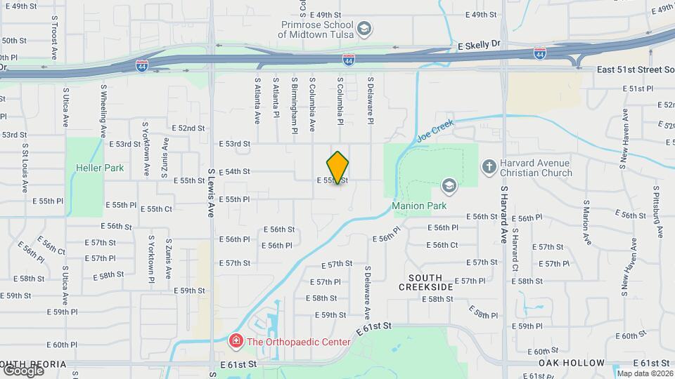 5512 Columbia Ct Map and Location Details