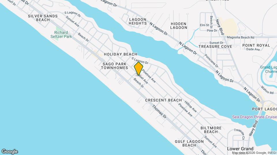 6427 Sunset Ave Map and Location Details