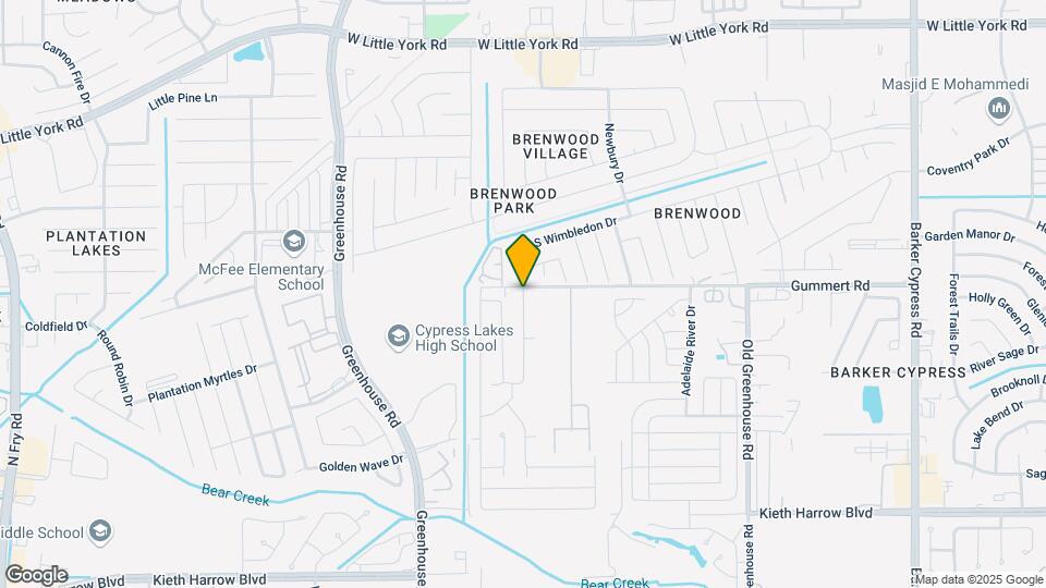 5893 S Brenwood Dr Map and Location Details