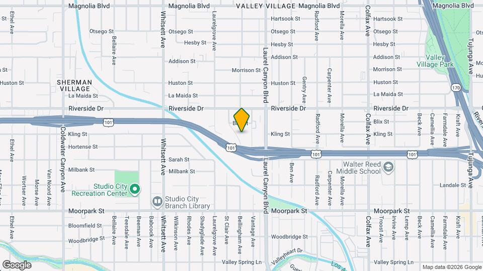 4668 St Clair Ave Map and Location Details