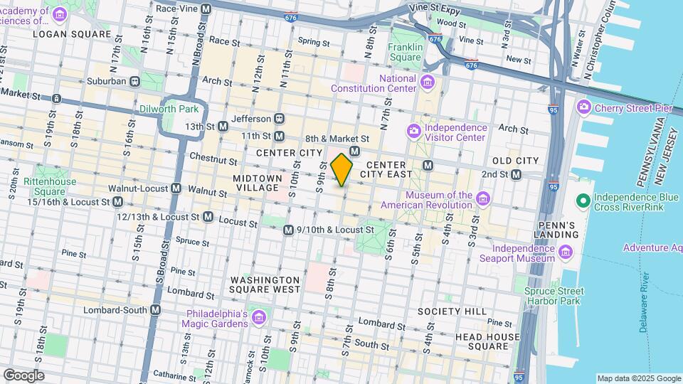 112 S 8th St Map and Location Details