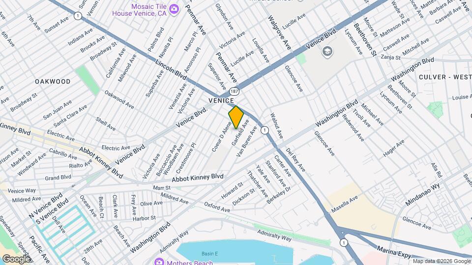 1125 Garfield Ave, Unit 1125 Mapa y Detalles de la Ubicación