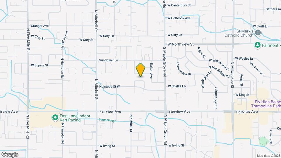 9304 W Holt St Map and Location Details