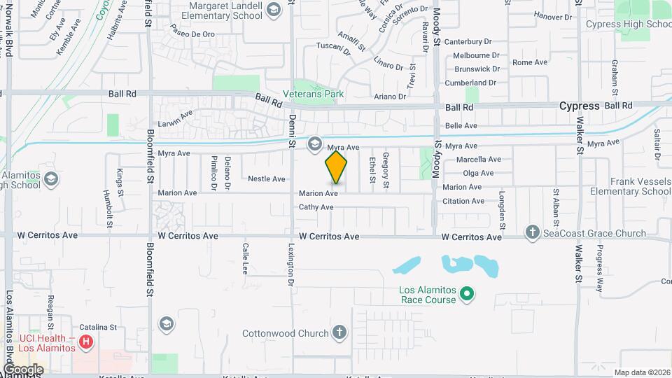 10322 Barbara Anne St Mapa y Detalles de la Ubicación