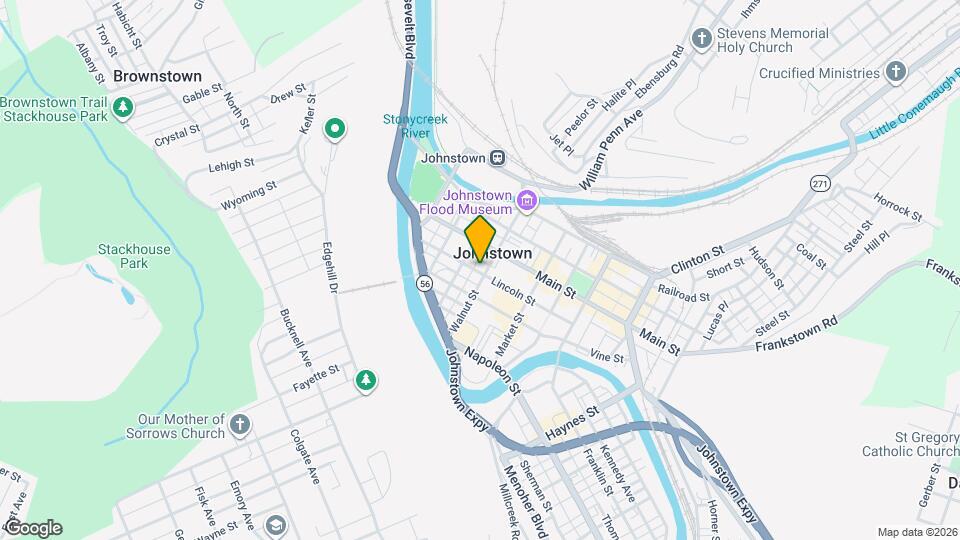 224 Walnut St Map and Location Details