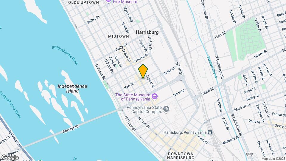 1015 N 3rd St, Unit Unit 4 Map and Location Details