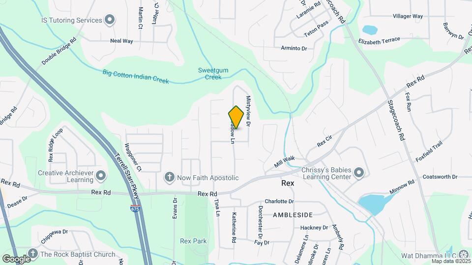 5844 Meadow Ln Map and Location Details
