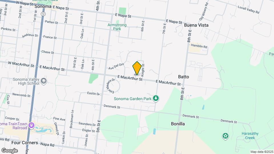 754 E MacArthur St Map and Location Details