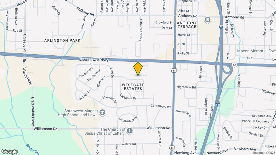 1595 Winston Dr Map and Location Details