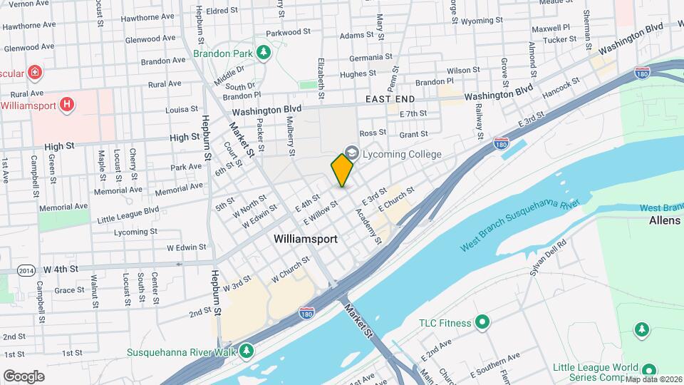 347 Academy St, Unit 2 Map and Location Details
