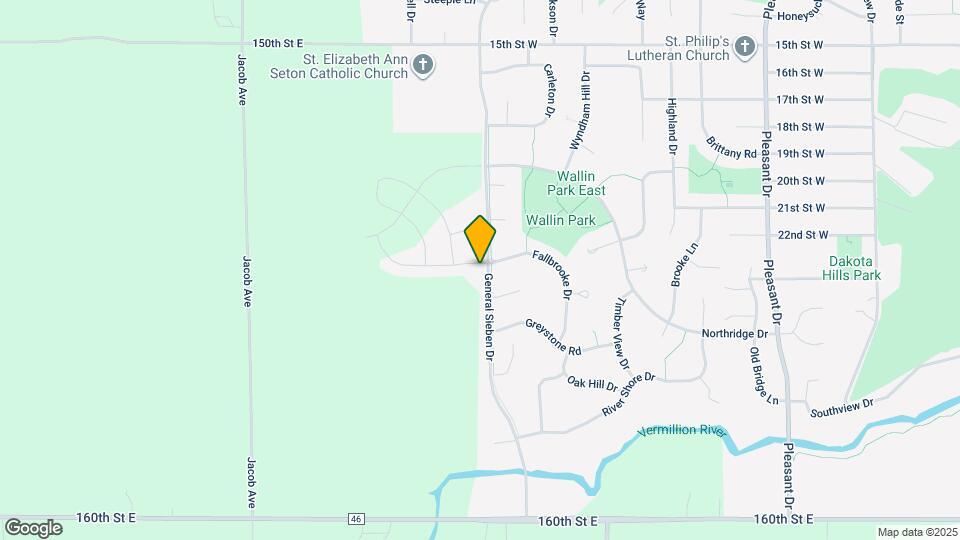 1811 Fallbrooke Dr Map and Location Details