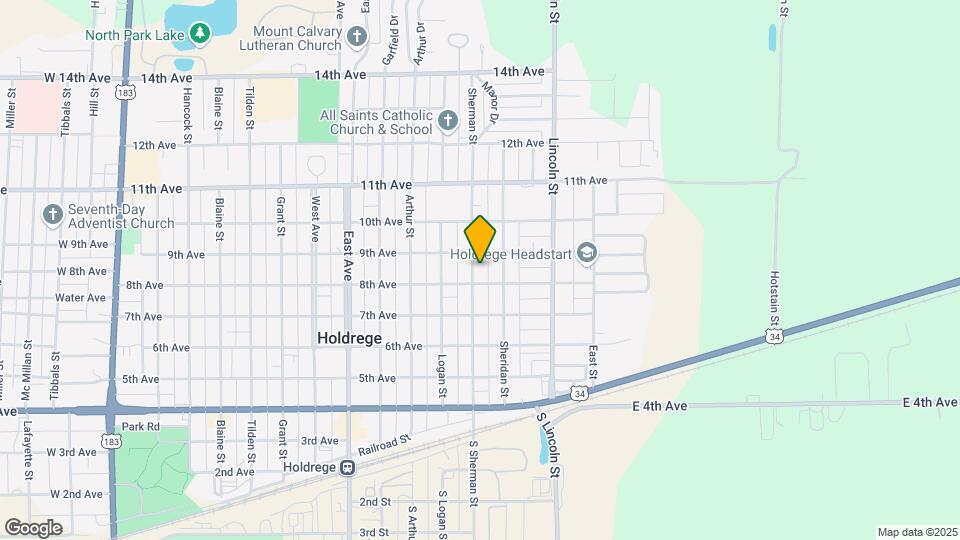 812 Sherman St Mapa y Detalles de la Ubicación