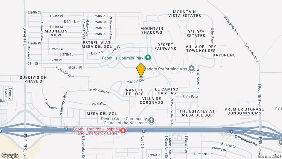 11878 Calle Del Cid Map and Location Details