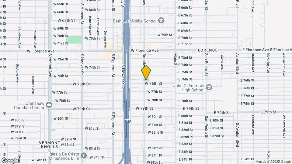 South View (Broadway) Mapa y Detalles de la Ubicación