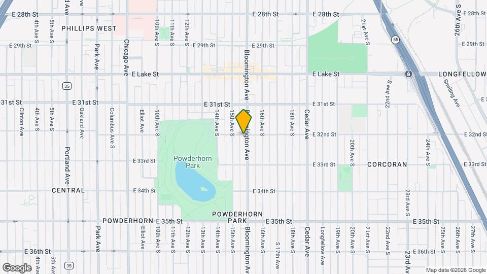 3200 Bloomington Ave Mapa y Detalles de la Ubicación