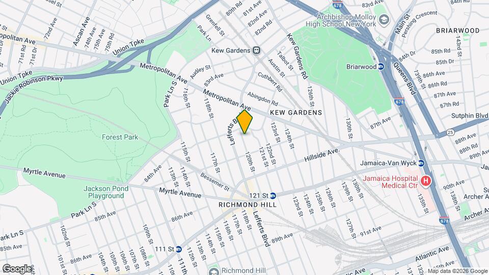 84-21-84120 120th St Map and Location Details