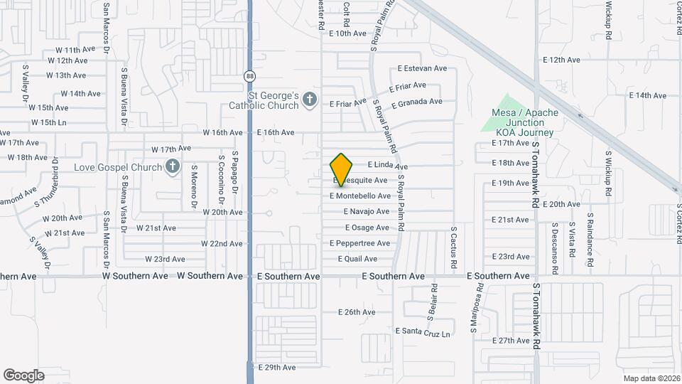 504 E Montebello Ave, Unit 3 Mapa y Detalles de la Ubicación