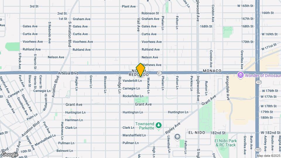 2311 Vanderbilt Ln Map and Location Details