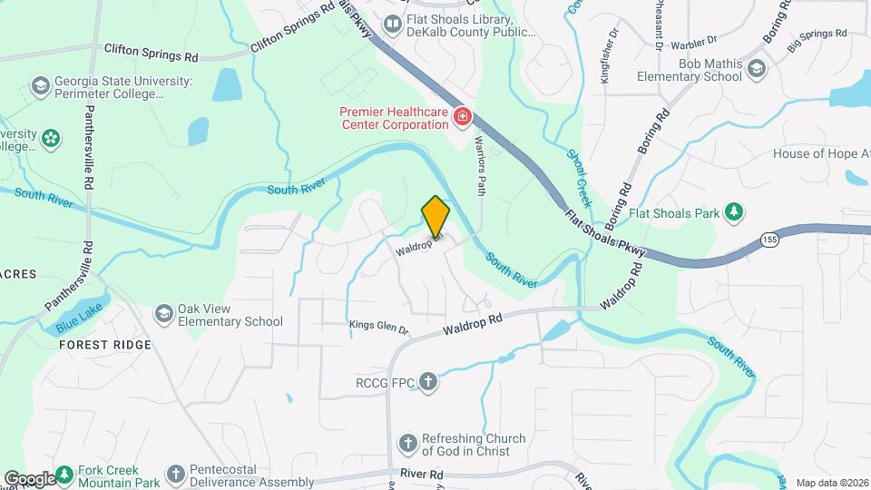 3798 Waldrop Ln Map and Location Details