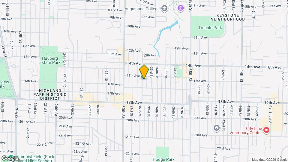 1517 32nd St Map and Location Details