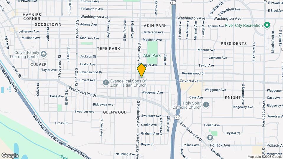 S. Kentucky Four-Plex Map and Location Details