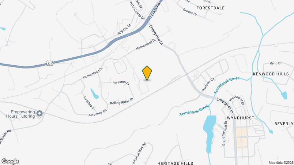 1074 Blane Dr Map and Location Details