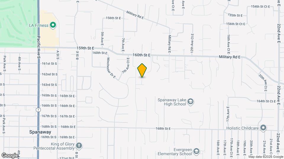 16210 9th Ave E Map and Location Details