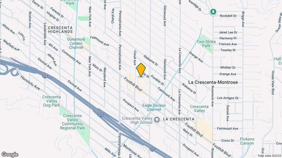 3037 Foothill Blvd Map and Location Details