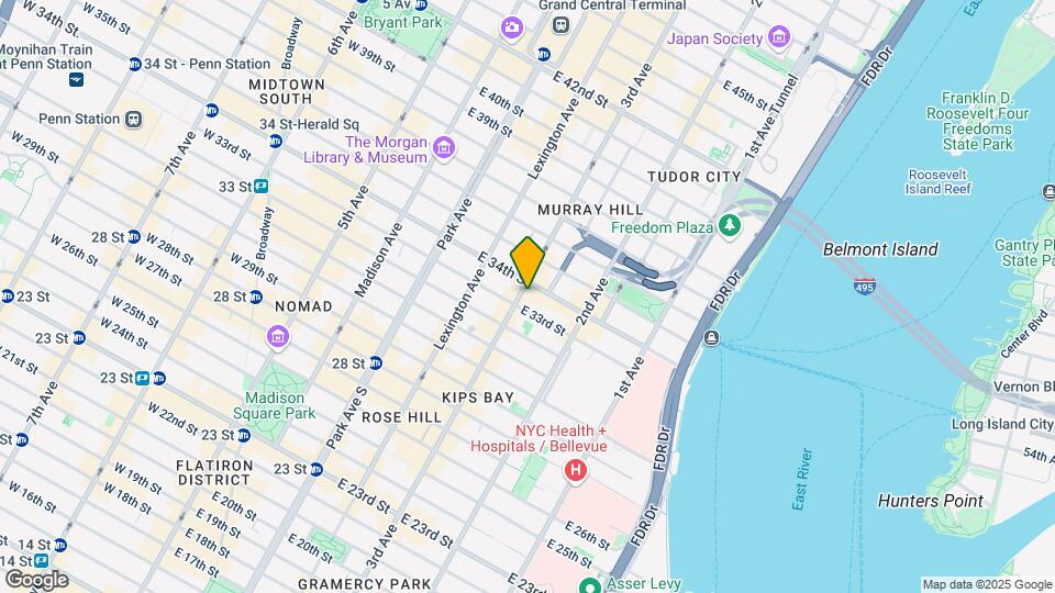 497 Third Ave Mapa y Detalles de la Ubicación