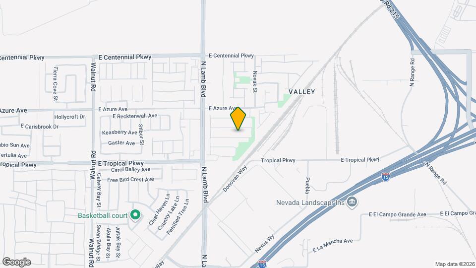 4420 Pacific Crest Ave Map and Location Details