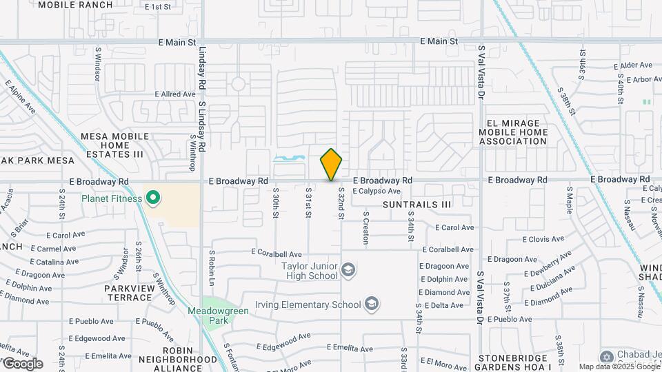 Village Crossing at Broadway Mapa y Detalles de la Ubicación