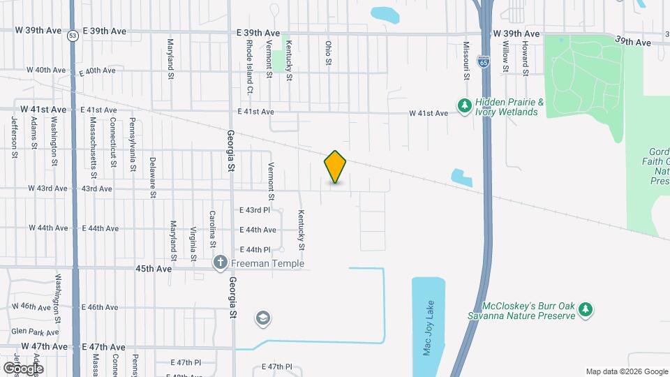 4295 Ohio St Map and Location Details