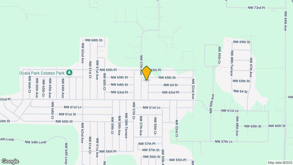 6430 NW 56th Terrace Map and Location Details
