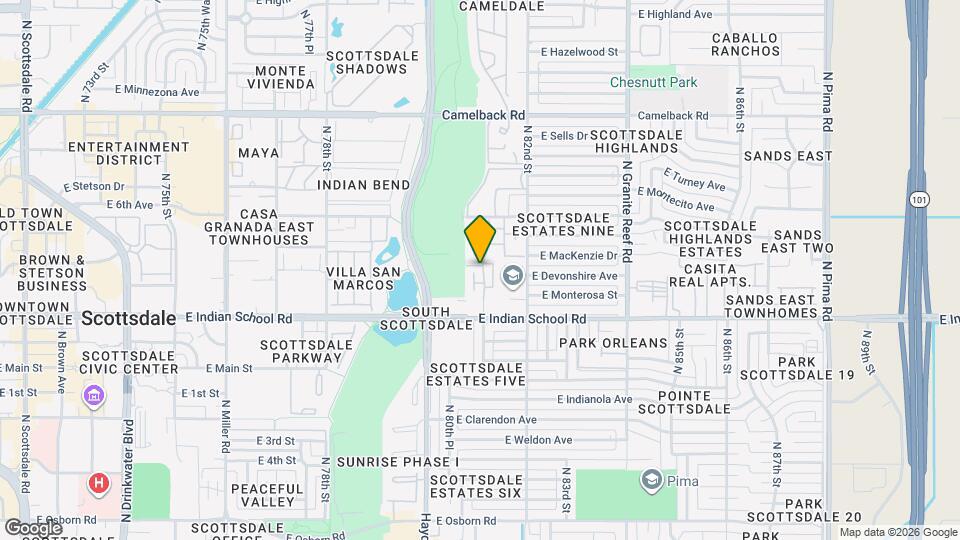 4188 N 81st St Map and Location Details