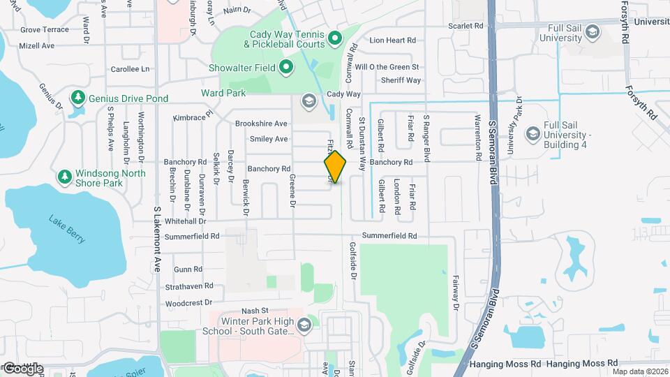 648 Fitzwalter Dr Map and Location Details