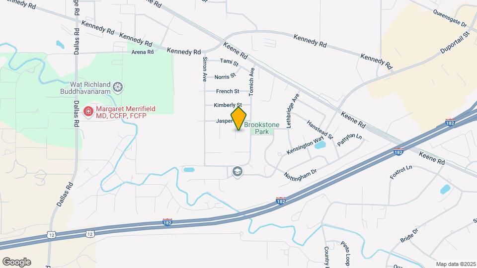 1020 Moonstone Ct Map and Location Details