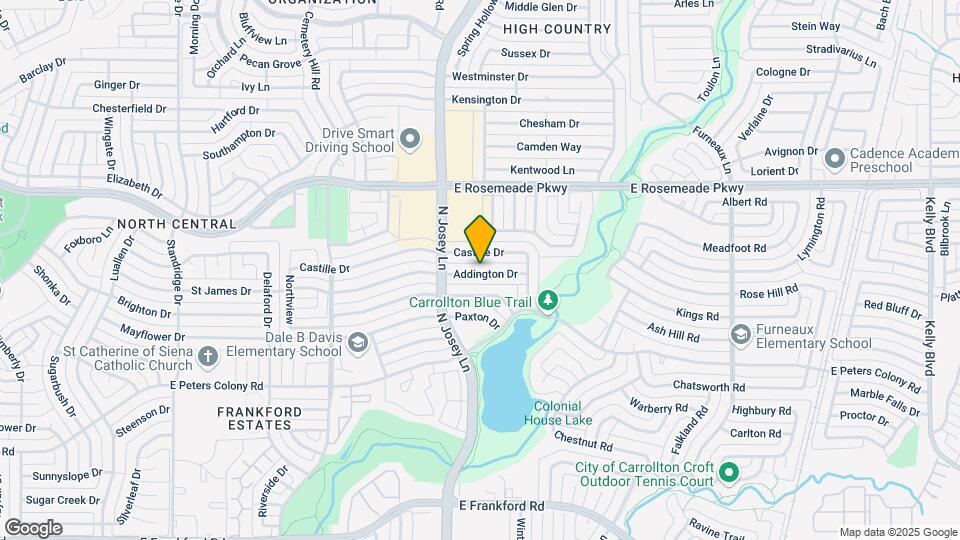 1911 Addington Dr Map and Location Details