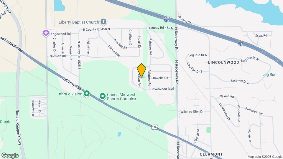 4107 Ash Lawn Rd Map and Location Details