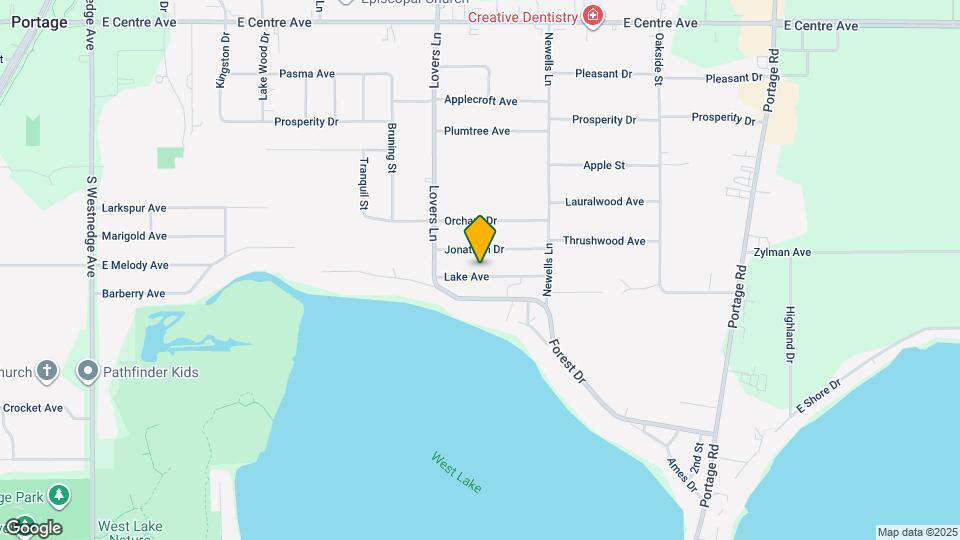 1417 Lake Ave Map and Location Details