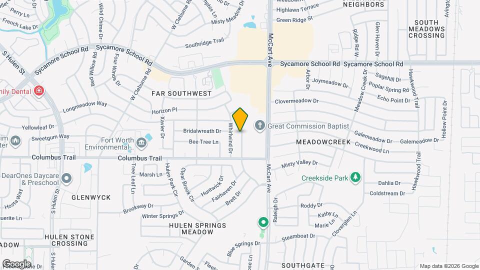 7724 Val Verde Dr Map and Location Details