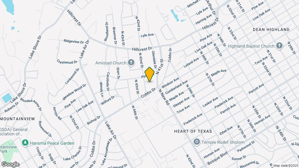 2200 Ridgecrest Cir Map and Location Details