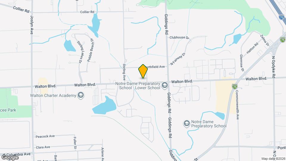 965 Walton - Studio Map and Location Details