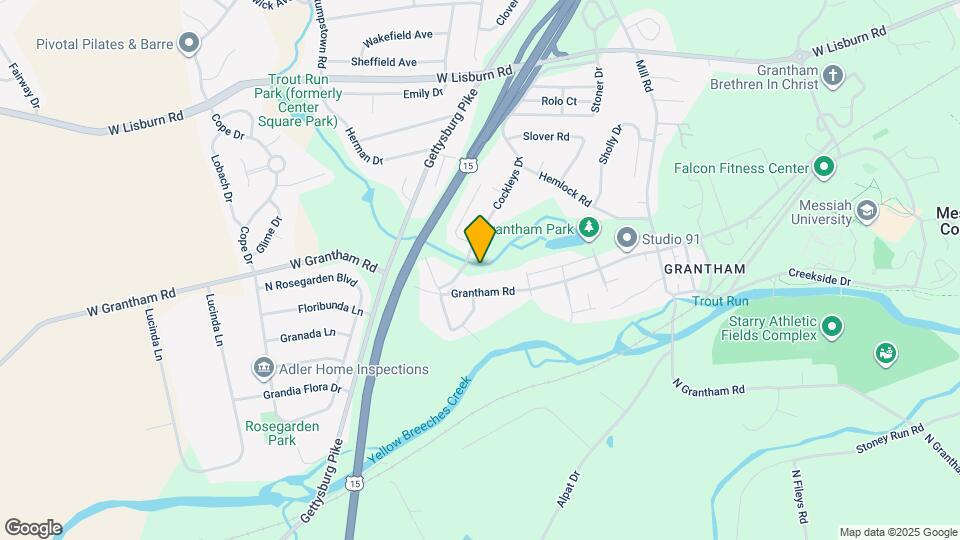 932 Grantham Rd Map and Location Details