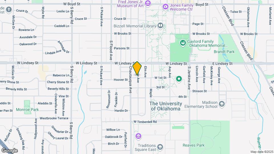601-607 Hoover St Map and Location Details