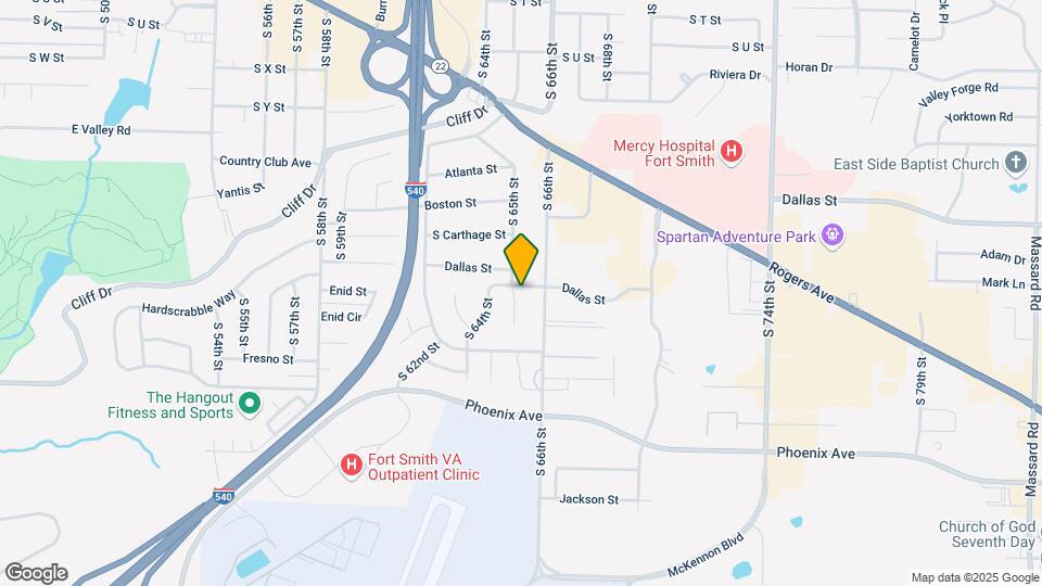 6500 Dallas St Map and Location Details