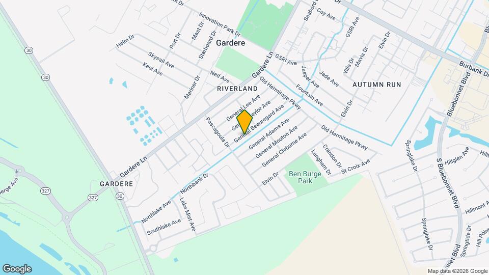 2165 General Beauregard Ave Mapa y Detalles de la Ubicación