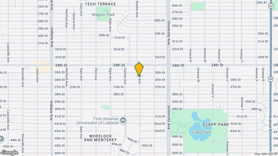 2702 36th St Map and Location Details