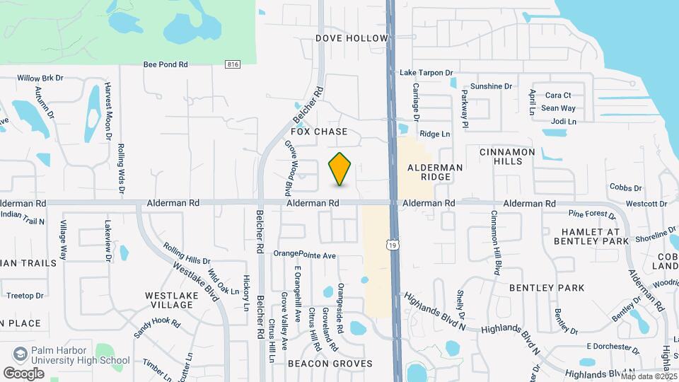 Heritage Oaks of Palm Harbor Map and Location Details